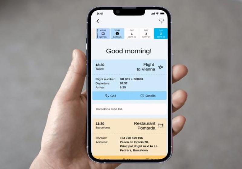KT - Image of our Tour Leader Mobile Application