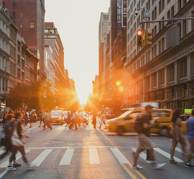 KT - Photo of a US crossroad