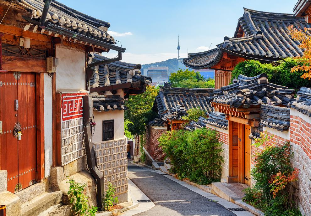 KT - Photo of a temple in Korea