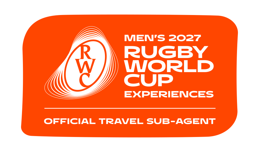 Men's Rugby World Cup Experiences Official Travel Sub-Agent Logo